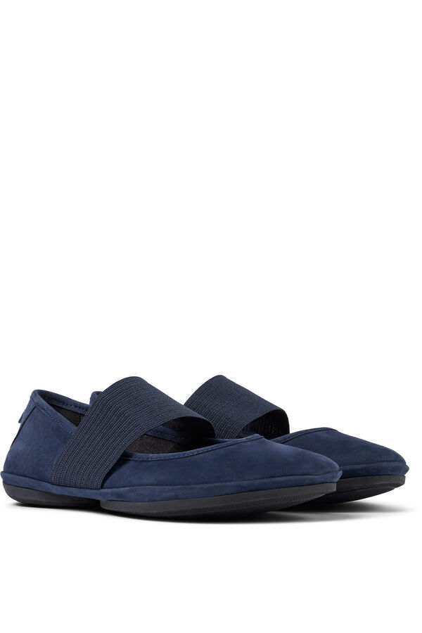 Camper Sabrinas em nobuk azuis para mulher azul