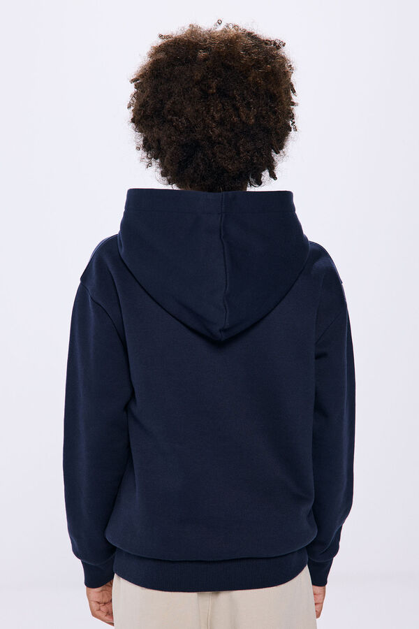 Springfield Kids Sudadera capucha Basket Club azul