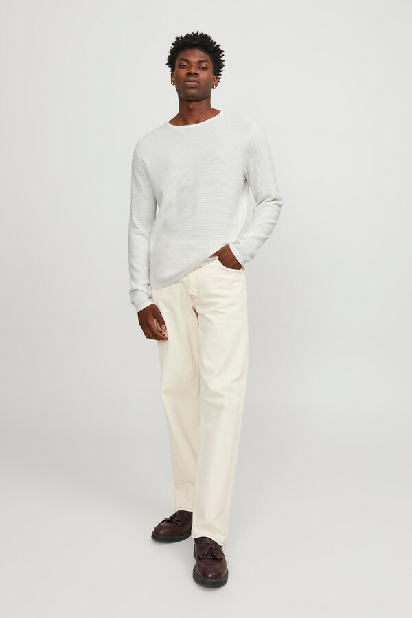Jack & Jones Jersey de punto blanco