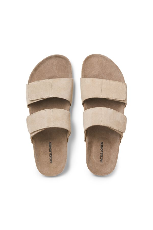 Jack & Jones Sandalias serraje suela goma gris