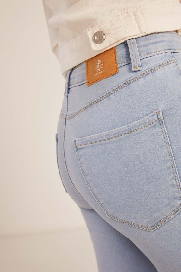 Springfield Jeans Jegging Lavagem Sustentável azul