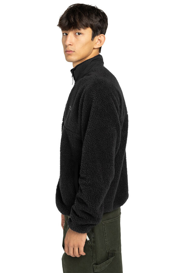 Element Jaqueta de polar cinzento