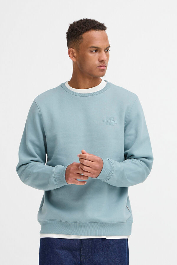 Blend Sudadera cuello redondo azul