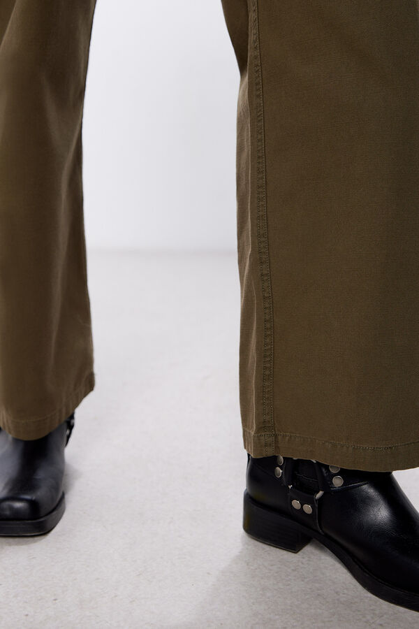 High Spirits Calças Eleven Caqui escuro