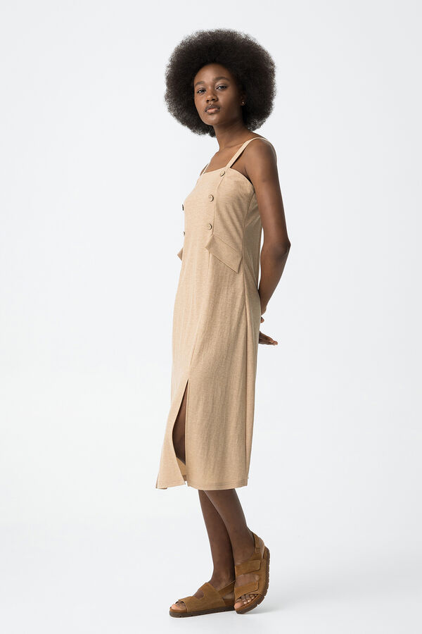 Tiffosi Vestido de malha cru