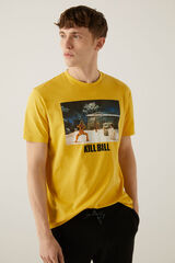 Springfield Camiseta Kill Bill amarillo