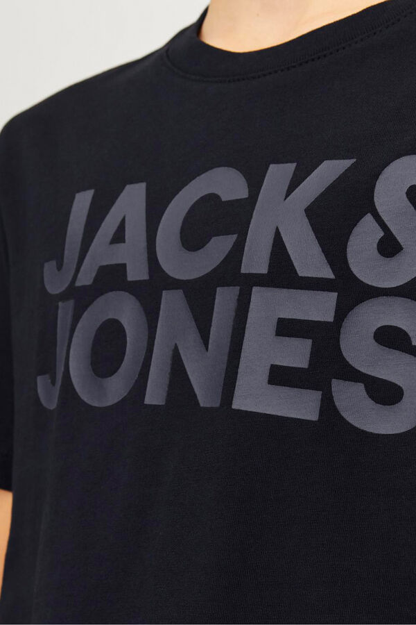 Jack & Jones Junior T-shirt de manga curta b&aacute;sica preto