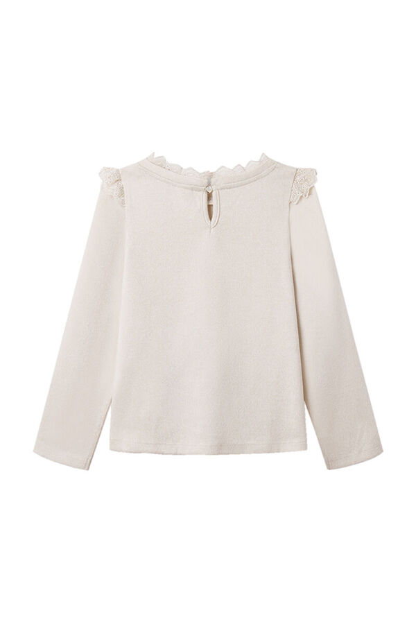 Springfield Kids T-shirt com bordado su&iacute;&ccedil;o para menina estampado