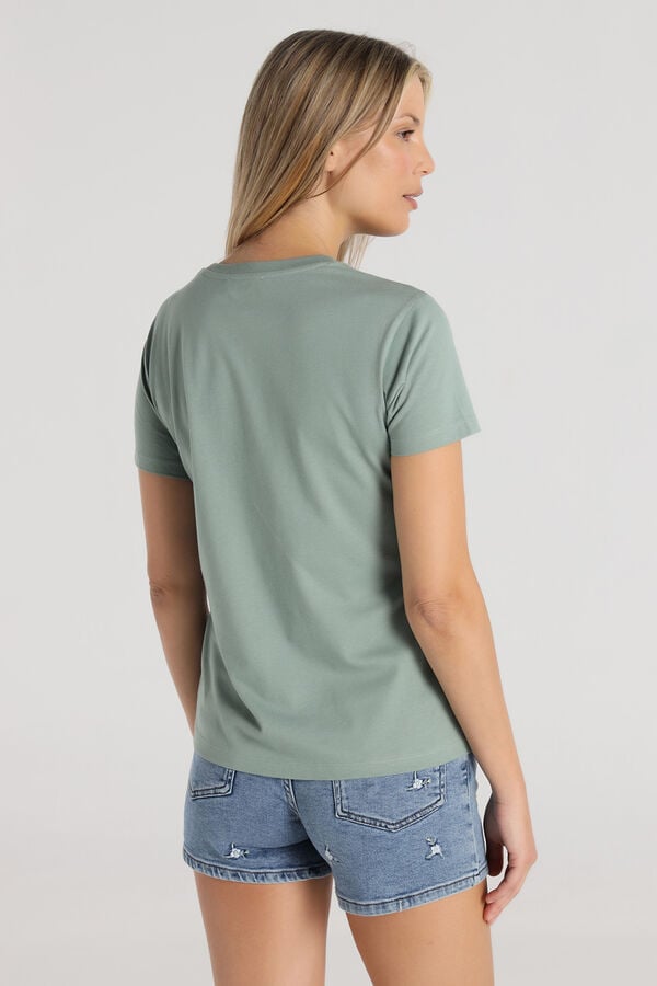 Lois T-shirt manga curta verde