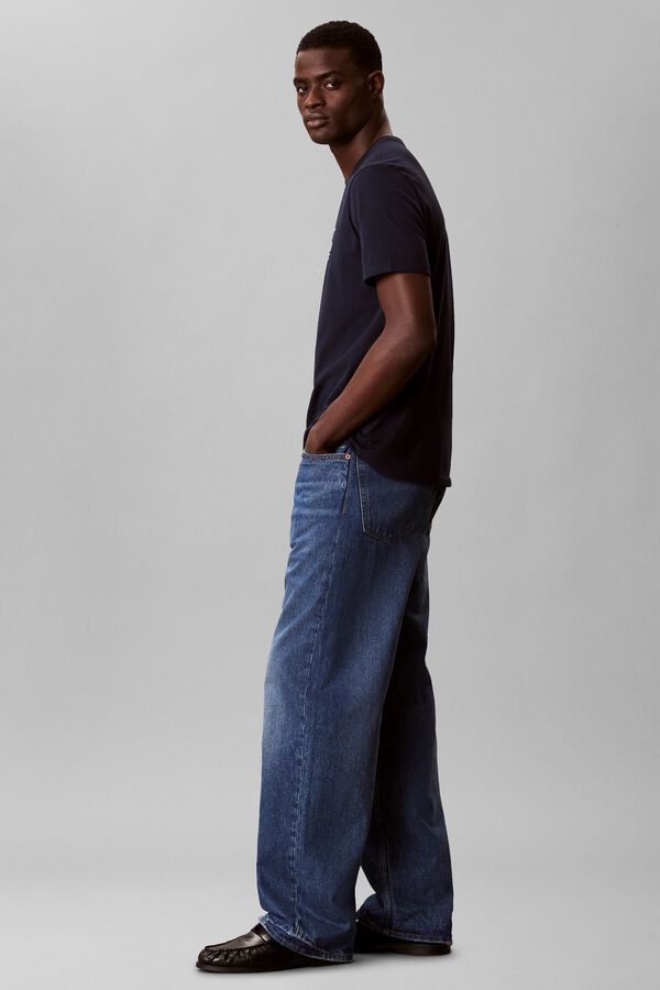 Calvin Klein T-shirt com estampado azul