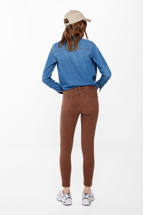 Springfield Jeans Color Slim Cropped estampado