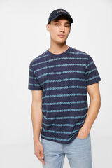 Springfield Camiseta aop azul