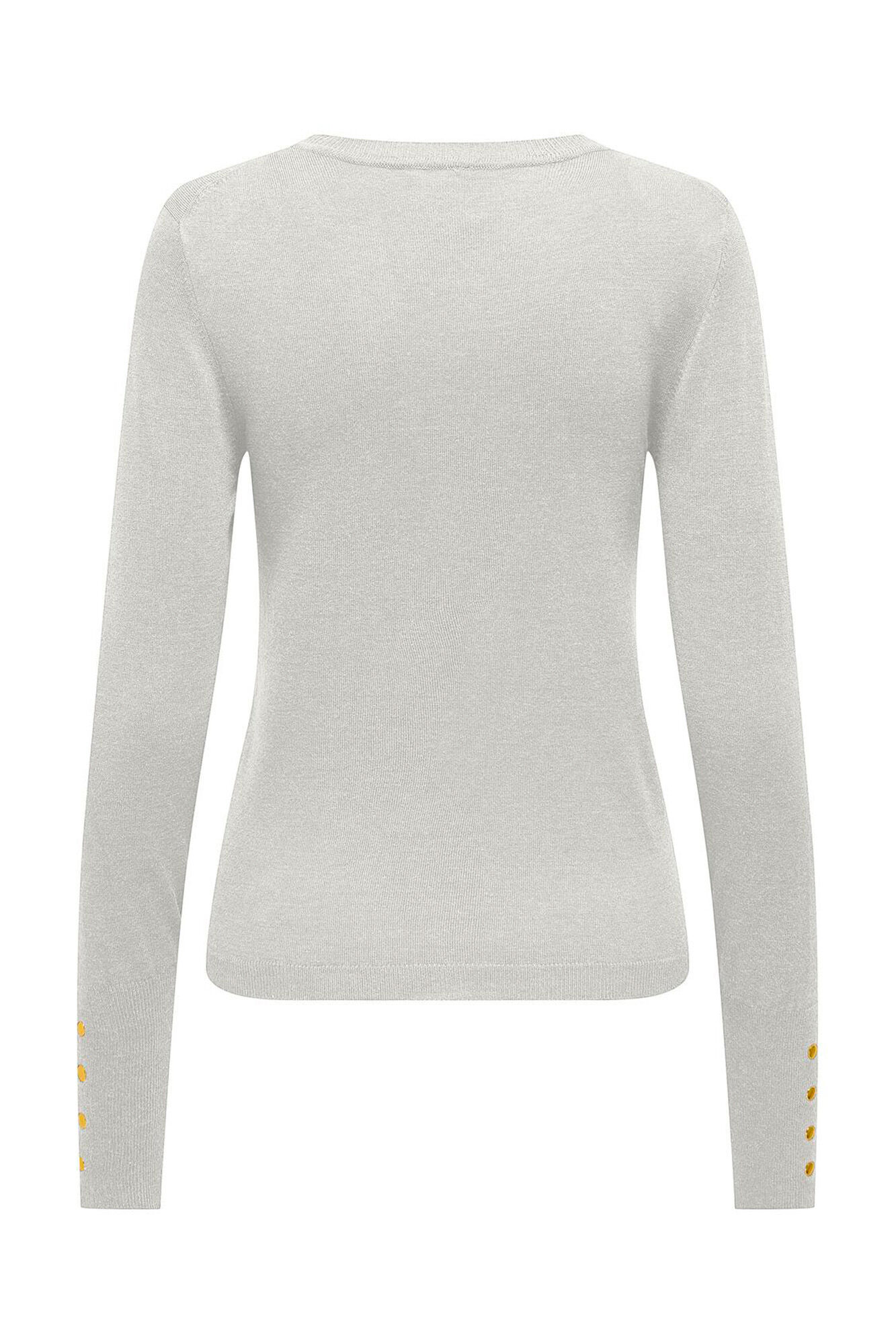 Only Jersey de punto fino con cuello redondo