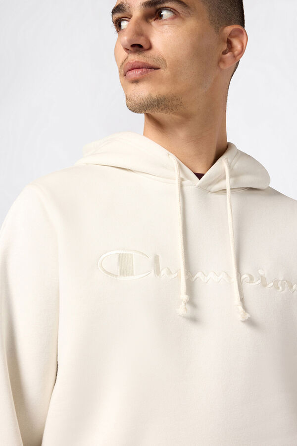 Champion Sweatshirt capuz bege