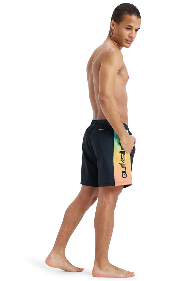 Quiksilver Everyday Holmes 16" - Shorts de Nata&ccedil;&atilde;o Masculino preto