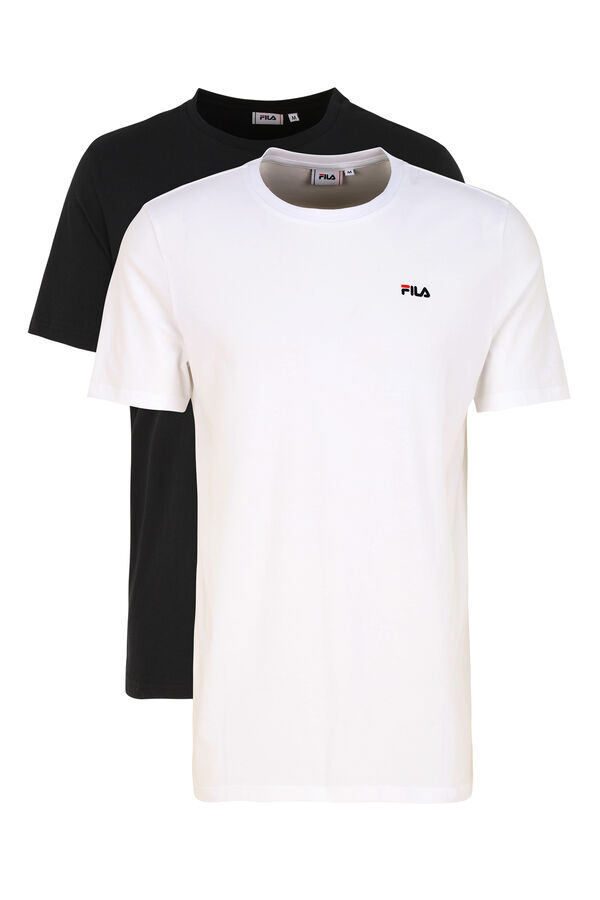 Fila T-shirt de homem de manga curta  cinzento