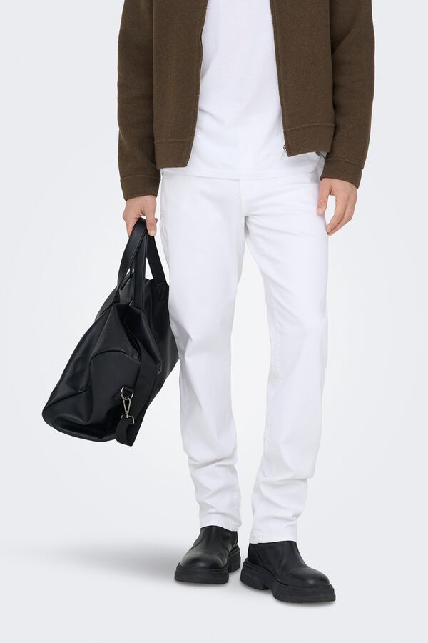 Only & Sons Jeans regular fit blanco