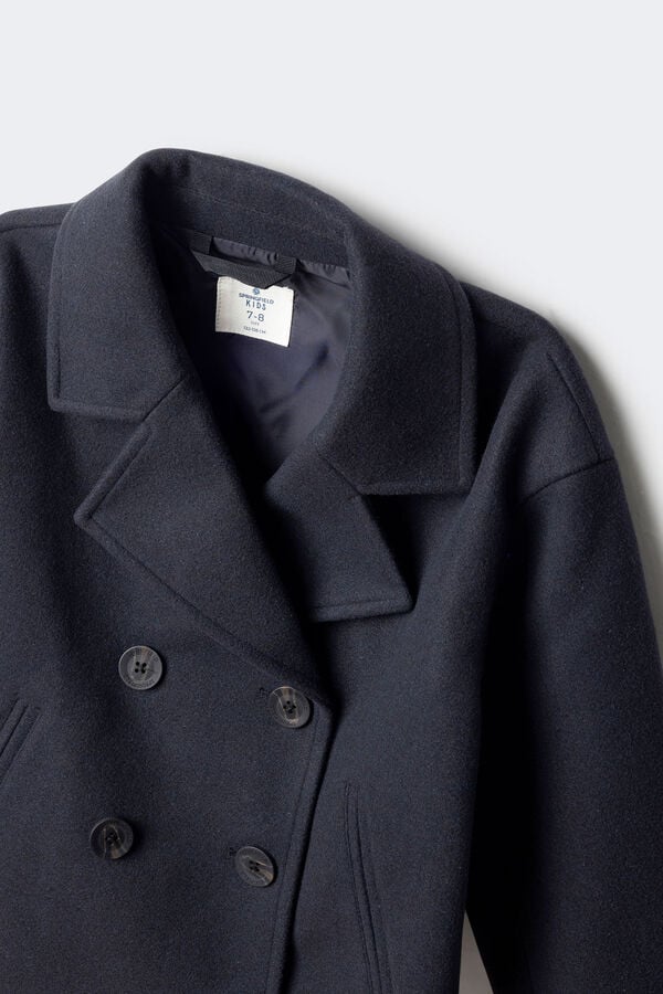 Springfield Kids Abrigo de pa&ntilde;o corto ni&ntilde;a azul