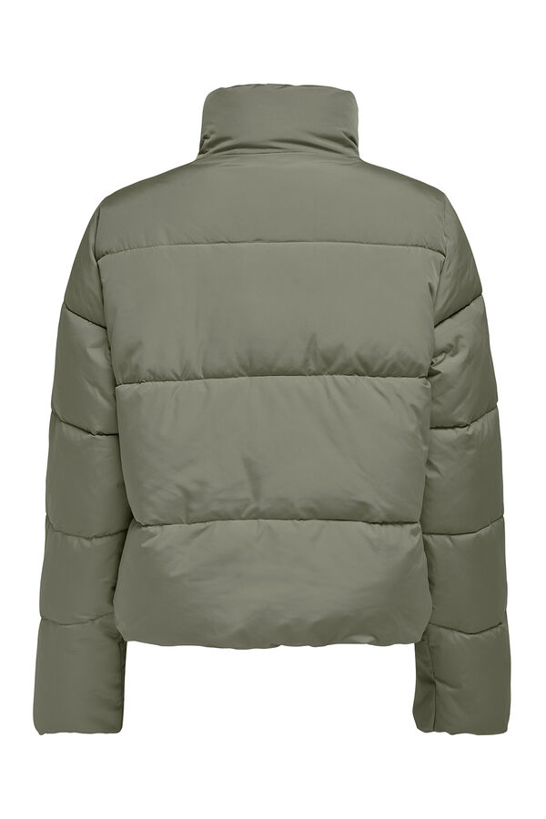 JDY Casaco acolchoada cinzento