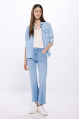 Springfield Jeans kick flare azul