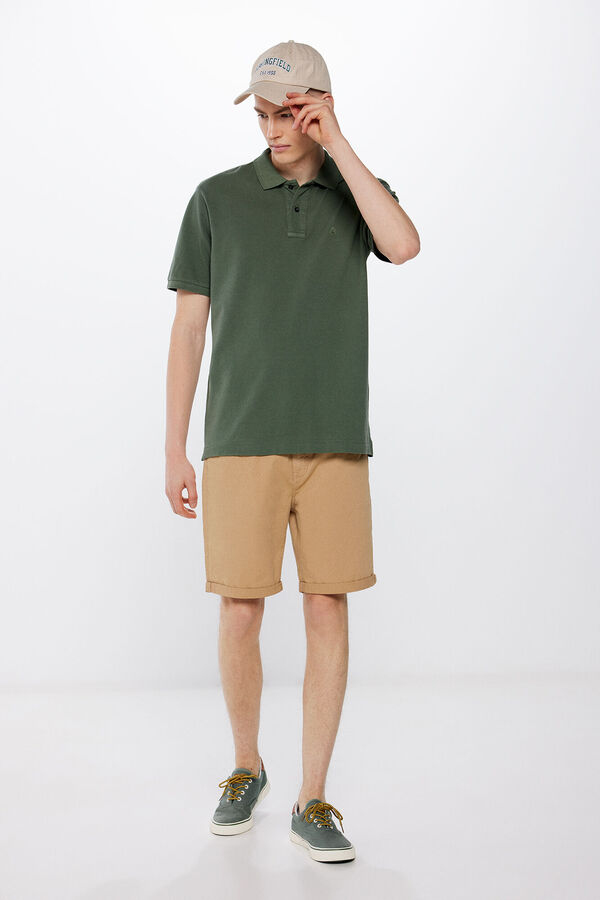 Springfield Bermuda ligera color slim fit beige