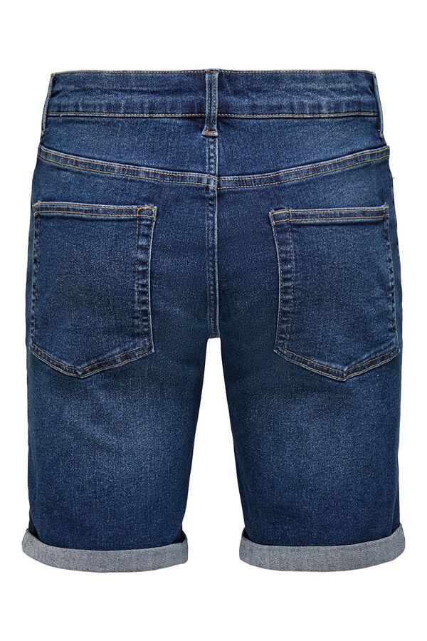 Only & Sons Bermuda vaquera azul