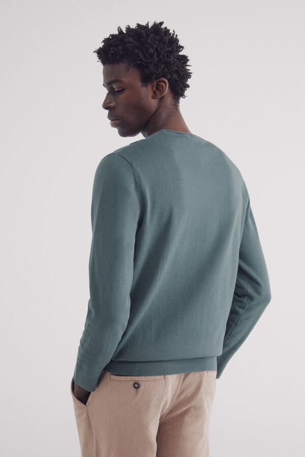 Springfield Camisola b&aacute;sica azul