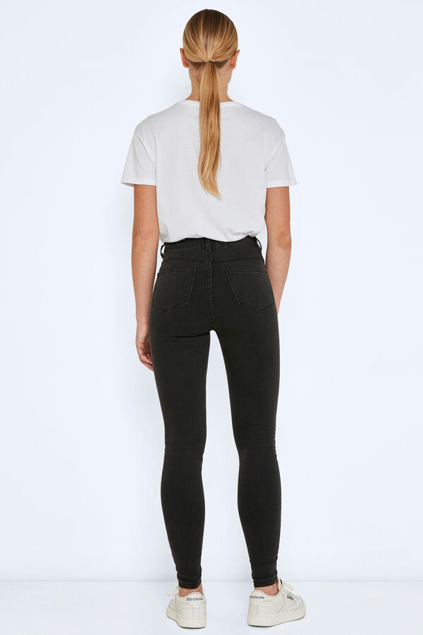 Noisy May Pantal&oacute;n vaquero pitillo gris