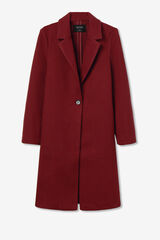 Tiffosi Sobretudo com bot&atilde;o vermelho