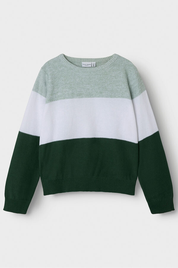 Name It Jersey de rayas verde