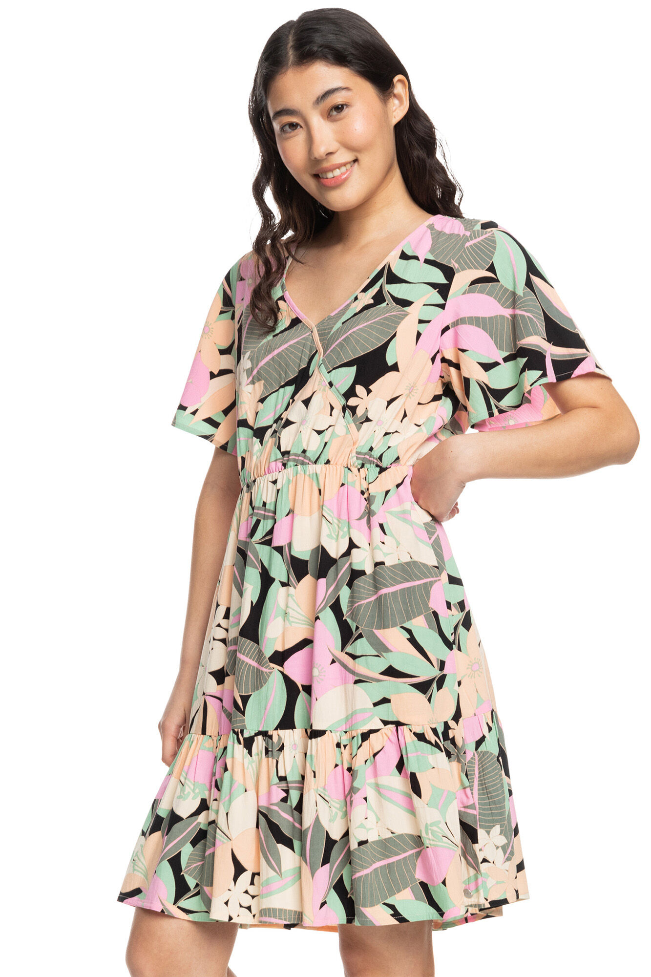 Roxy Vestido de Comprimento M&eacute;dio para Mulher