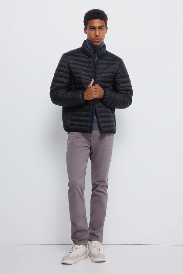 Springfield Chaqueta acolchada negro