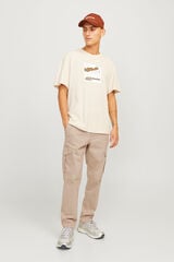 Jack & Jones Pantal&oacute;n Cargo Slim Fit gris