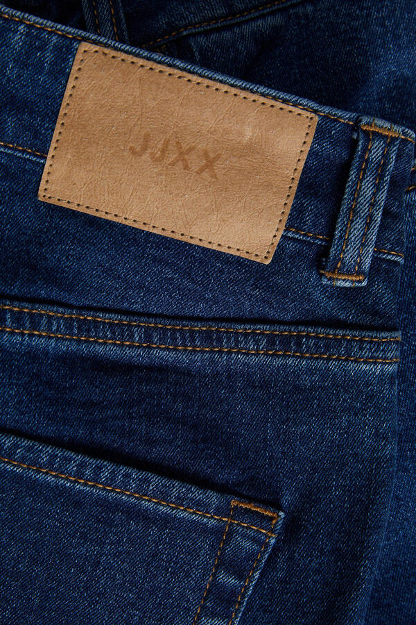 Jack & Jones Shorts vaqueros de tiro alto azul