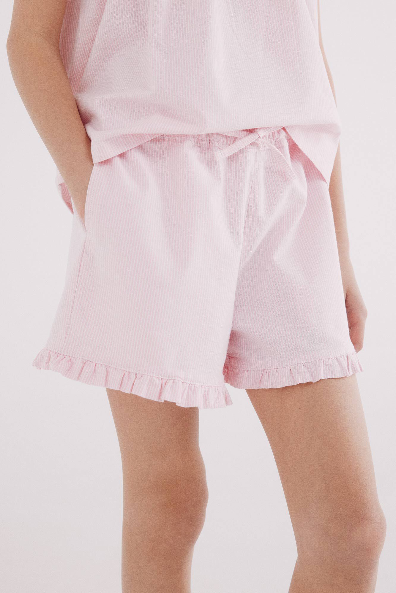 Springfield Kids Short rayas oxford ni&ntilde;a