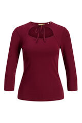 Jack & Jones Top com la&ccedil;o ajustado rosa