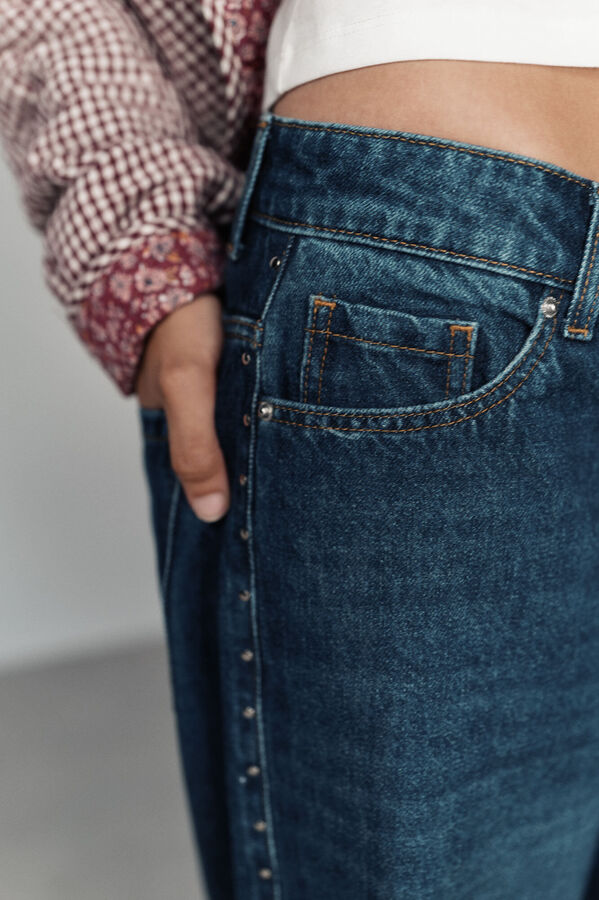 High Spirits Cal&ccedil;a Jeans Slate azul