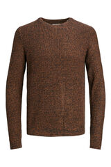 Jack & Jones Camisola estruturada castanho