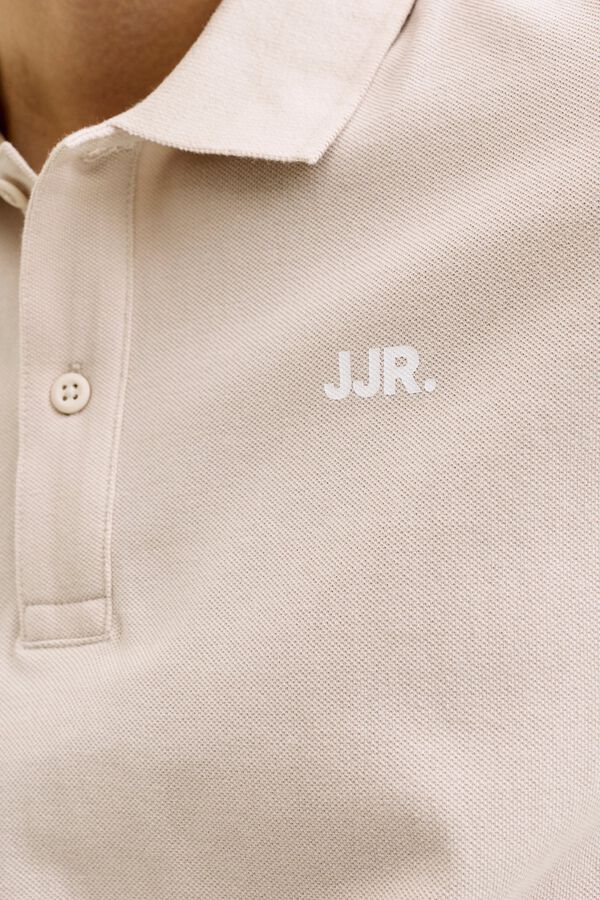 JJ REBEL Polo regular fit bege