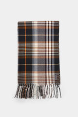 Springfield Cachecol com padrão ao xadrez tartan beige