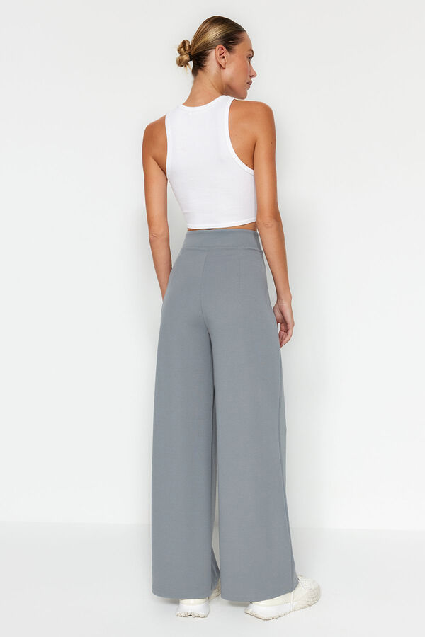 Trendyol Pantalones de punto gris