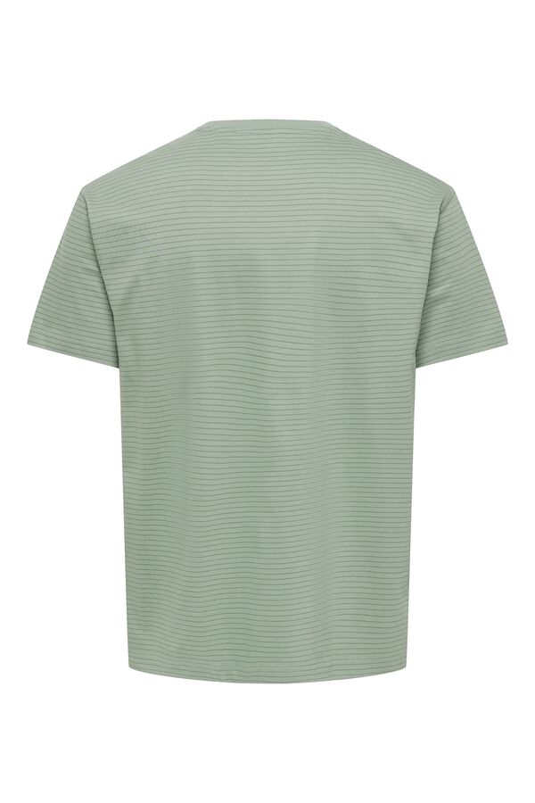 Only & Sons T-shirt de manga curta verde