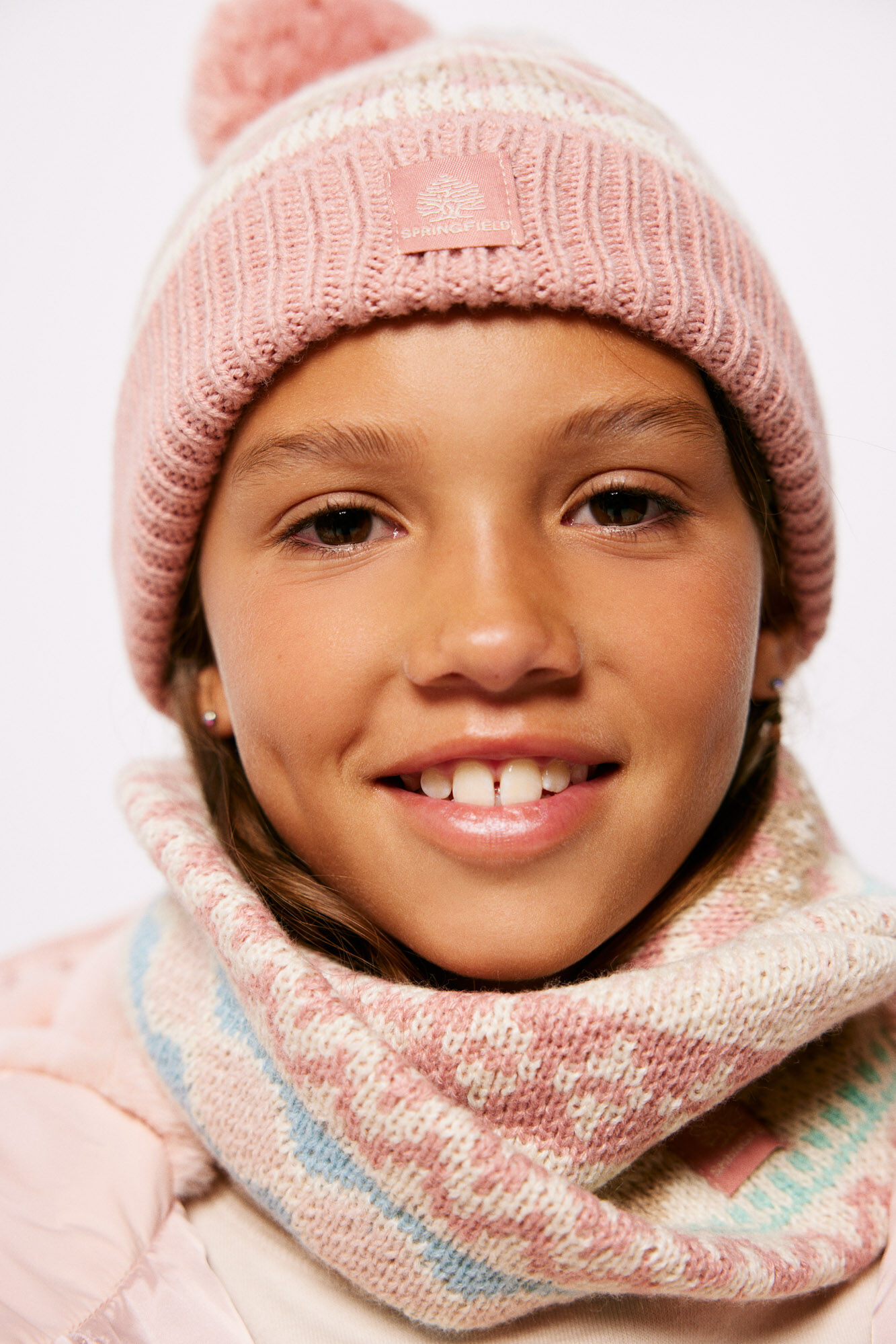 Springfield Kids Cachecol jacquard menina