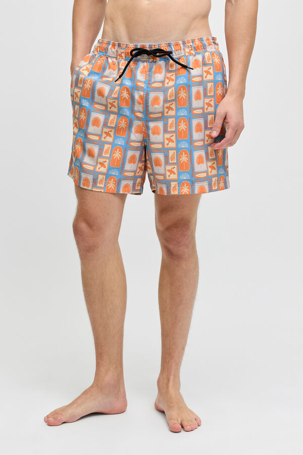 JJ REBEL Ba&ntilde;ador regular fit azul