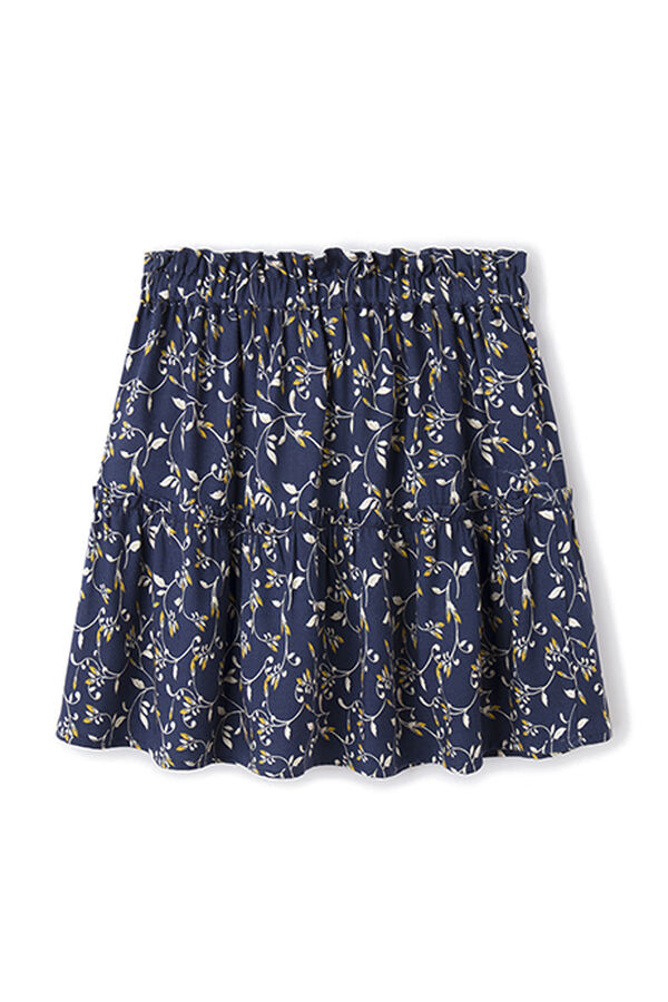 Springfield Kids Saia flores para menina azul