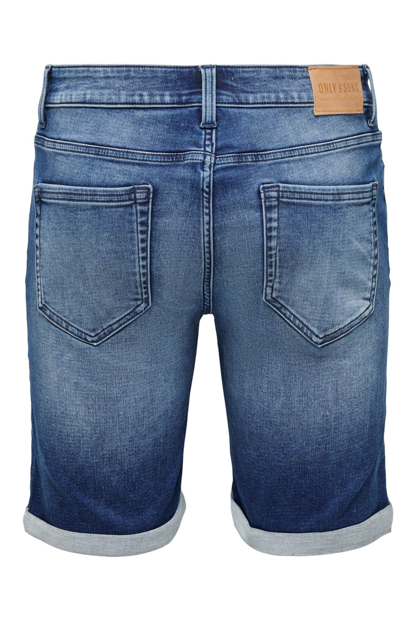 Only & Sons Bermuda denim rotos