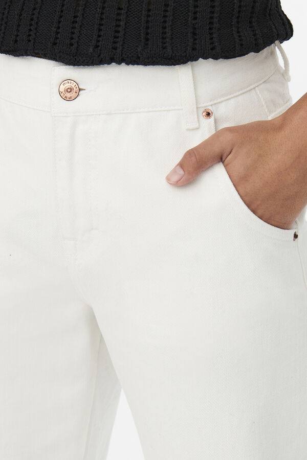 Only Jeans Mom blanco