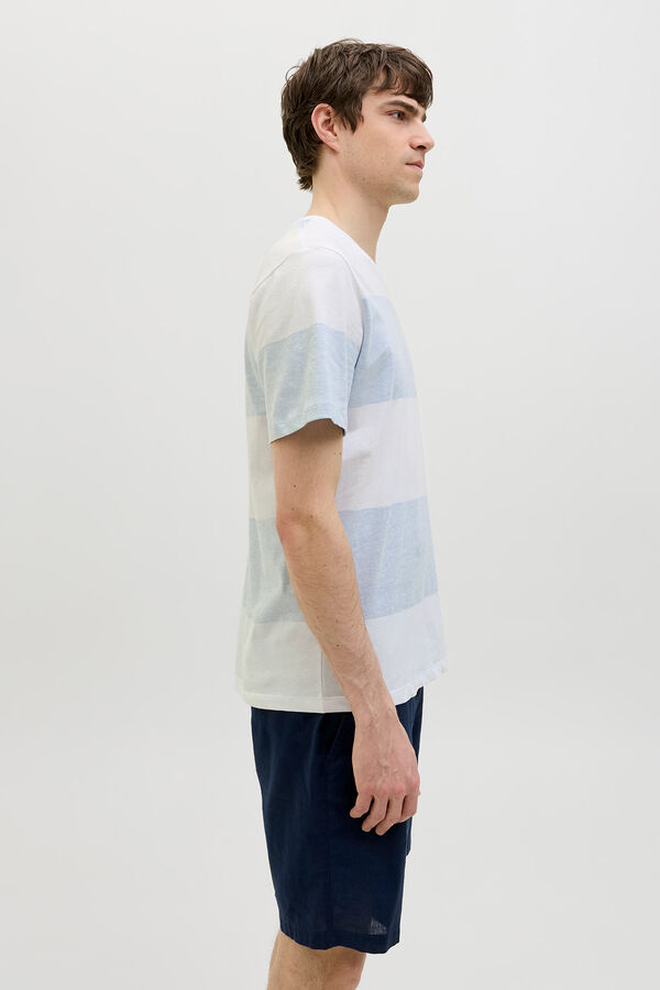 JJ REBEL T-shirt regular fit azul