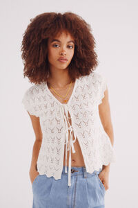 Springfield malha com la&ccedil;os vazados