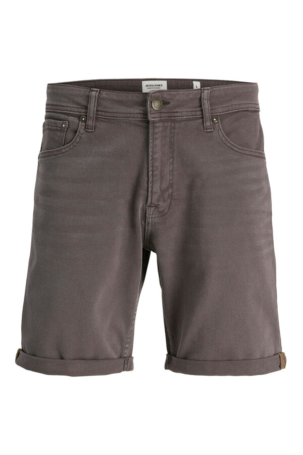Jack & Jones Bermudas de regular fit cinzento